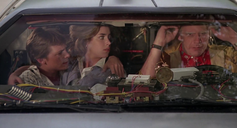 back to the future back speedometer